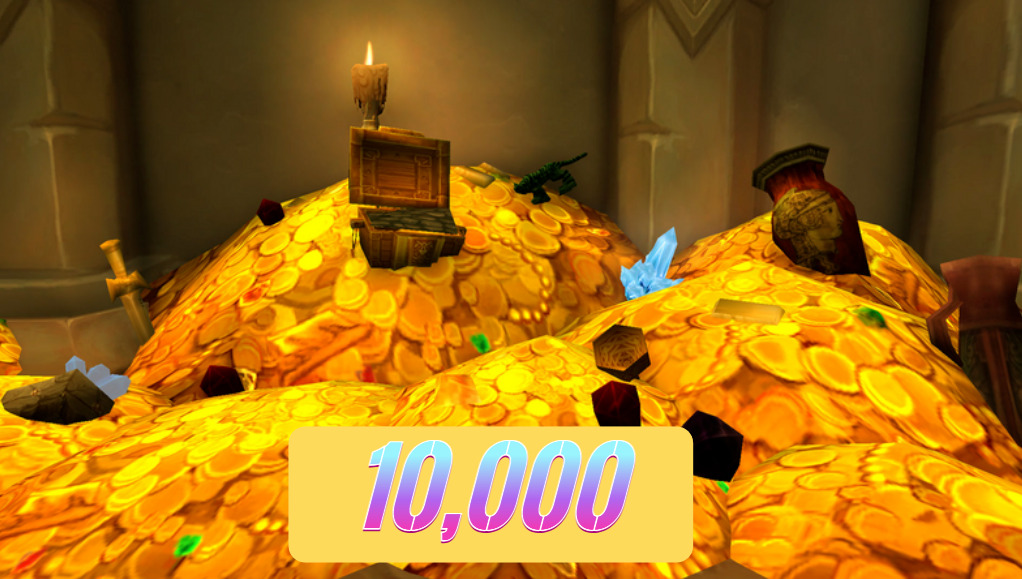 10 000 pièces d'or